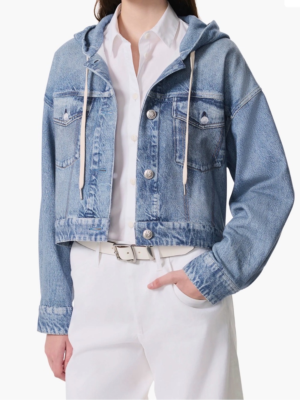 Rag & Bone Faux Denim Jacket